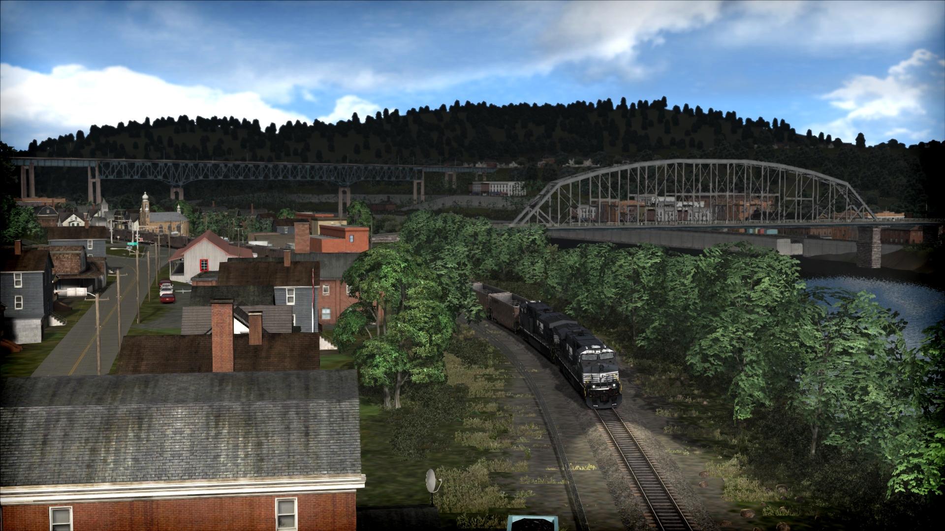 Train Simulator: Norfolk Southern Coal District Route Add-On screenshot 7