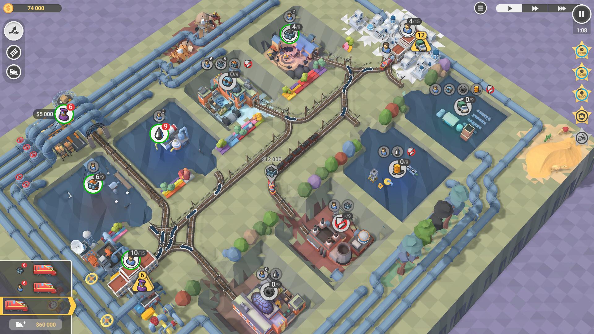 Train Valley 2: Workshop Gems - Onyx screenshot 1