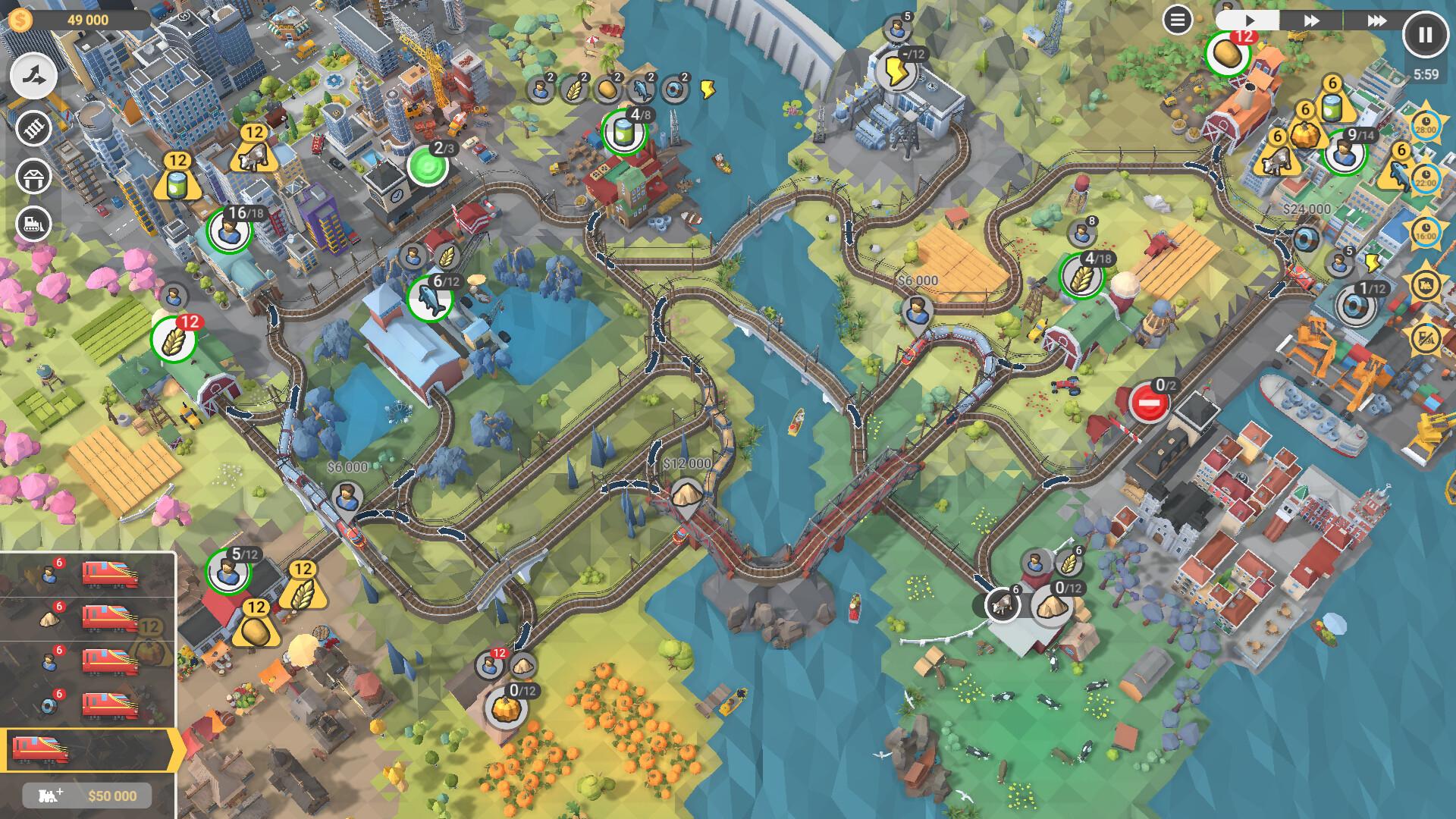 Train Valley 2: Workshop Gems - Onyx screenshot 4