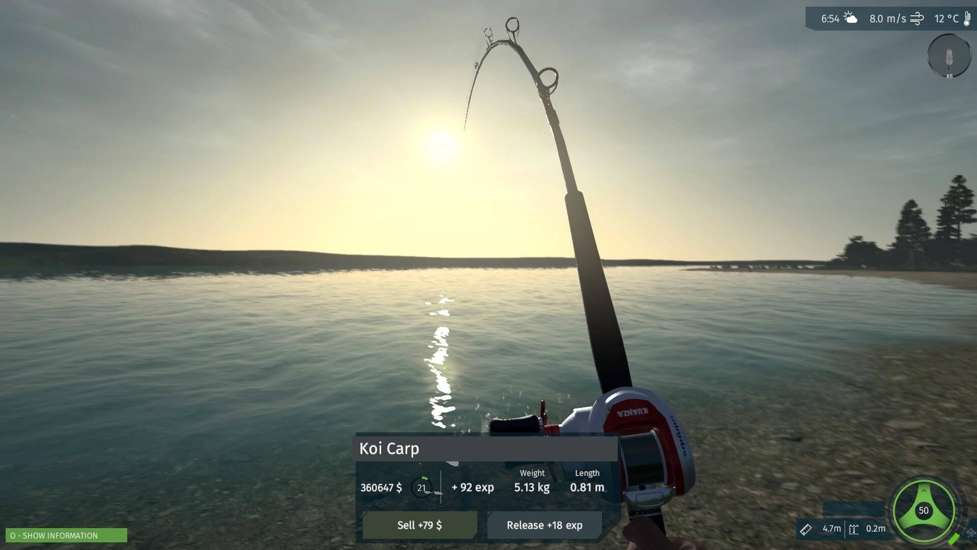 Ultimate Fishing Simulator - Taupo Lake DLC screenshot 11