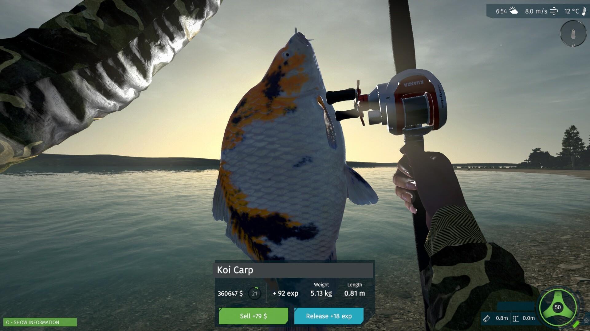 Ultimate Fishing Simulator - Taupo Lake DLC screenshot 12