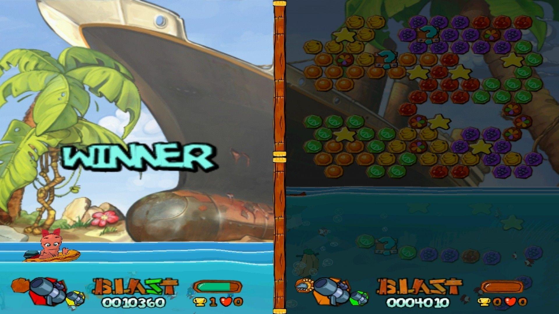 Worms Blast screenshot 1