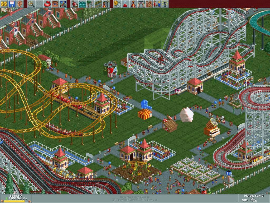 RollerCoaster Tycoon®: Deluxe screenshot 0