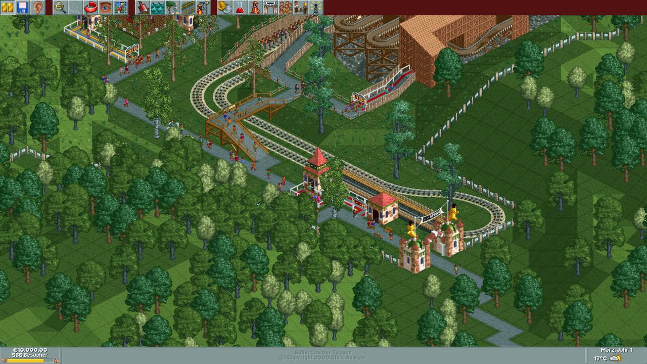 RollerCoaster Tycoon®: Deluxe screenshot 2