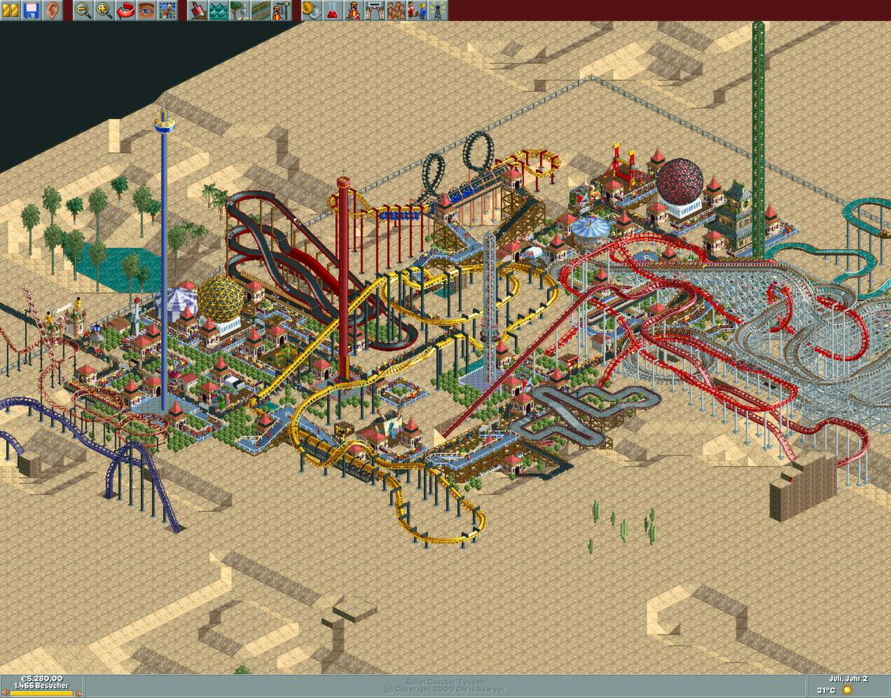 RollerCoaster Tycoon®: Deluxe screenshot 3