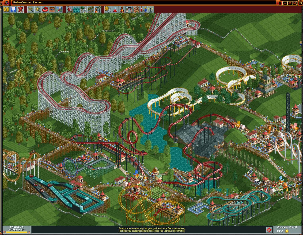 RollerCoaster Tycoon®: Deluxe screenshot 4