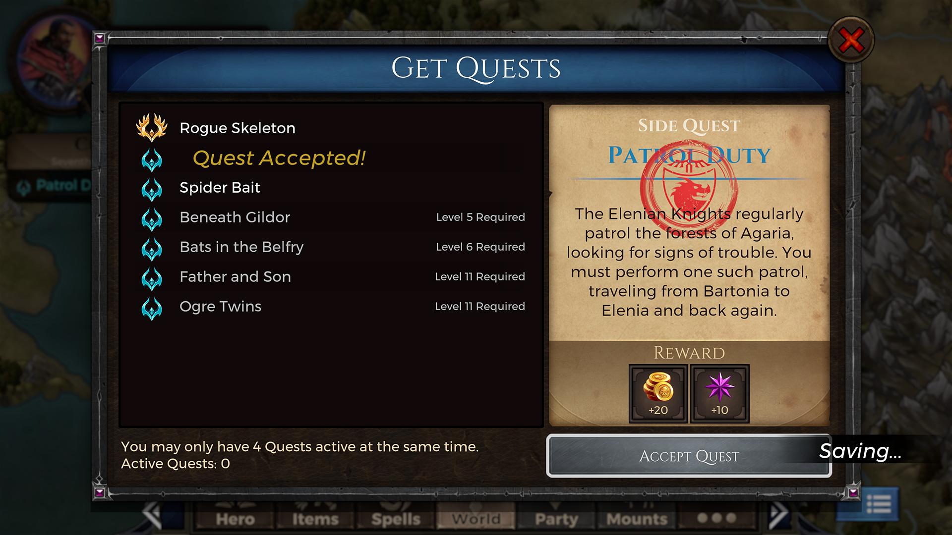 Puzzle Quest: Immortal Edition screenshot 1
