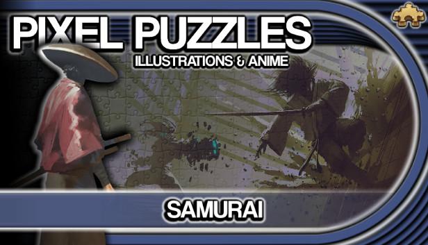 Pixel Puzzles Illustrations & Anime - Jigsaw Pack: Samurai