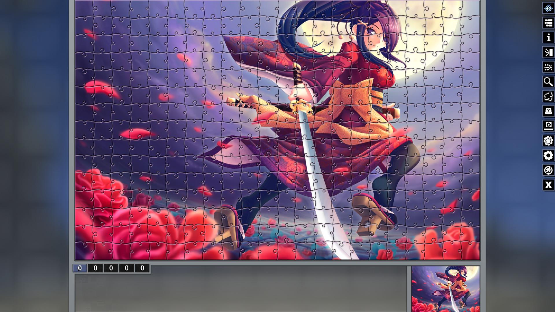 Pixel Puzzles Illustrations & Anime - Jigsaw Pack: Samurai screenshot 4