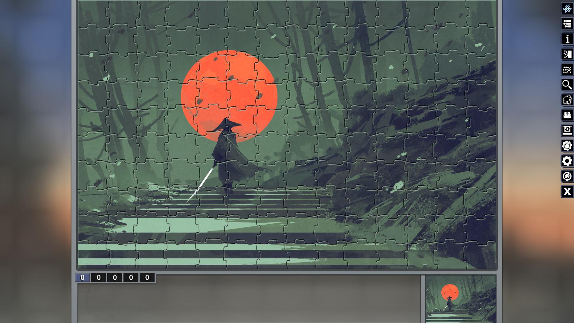 Pixel Puzzles Illustrations & Anime - Jigsaw Pack: Samurai screenshot 5