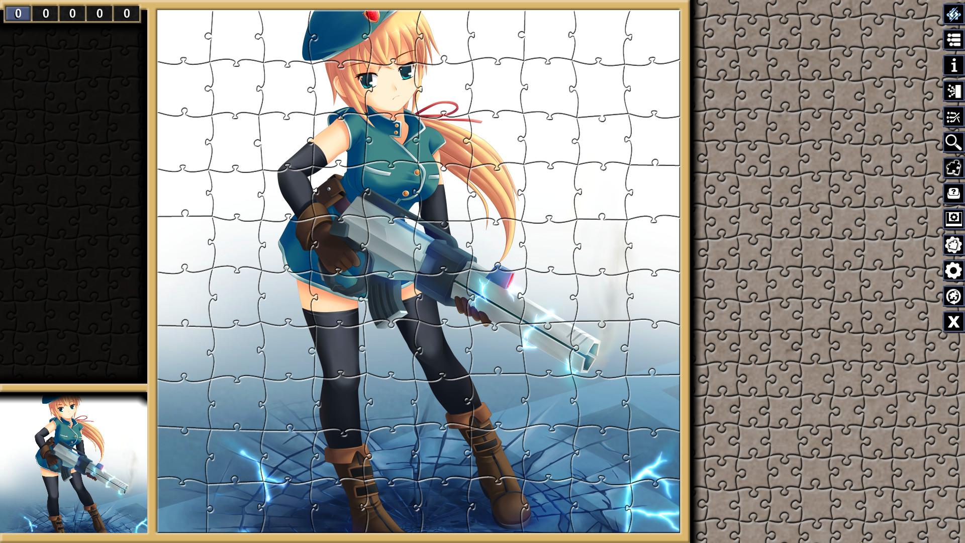 Pixel Puzzles Illustrations & Anime - Jigsaw Pack: Gun Girls screenshot 2