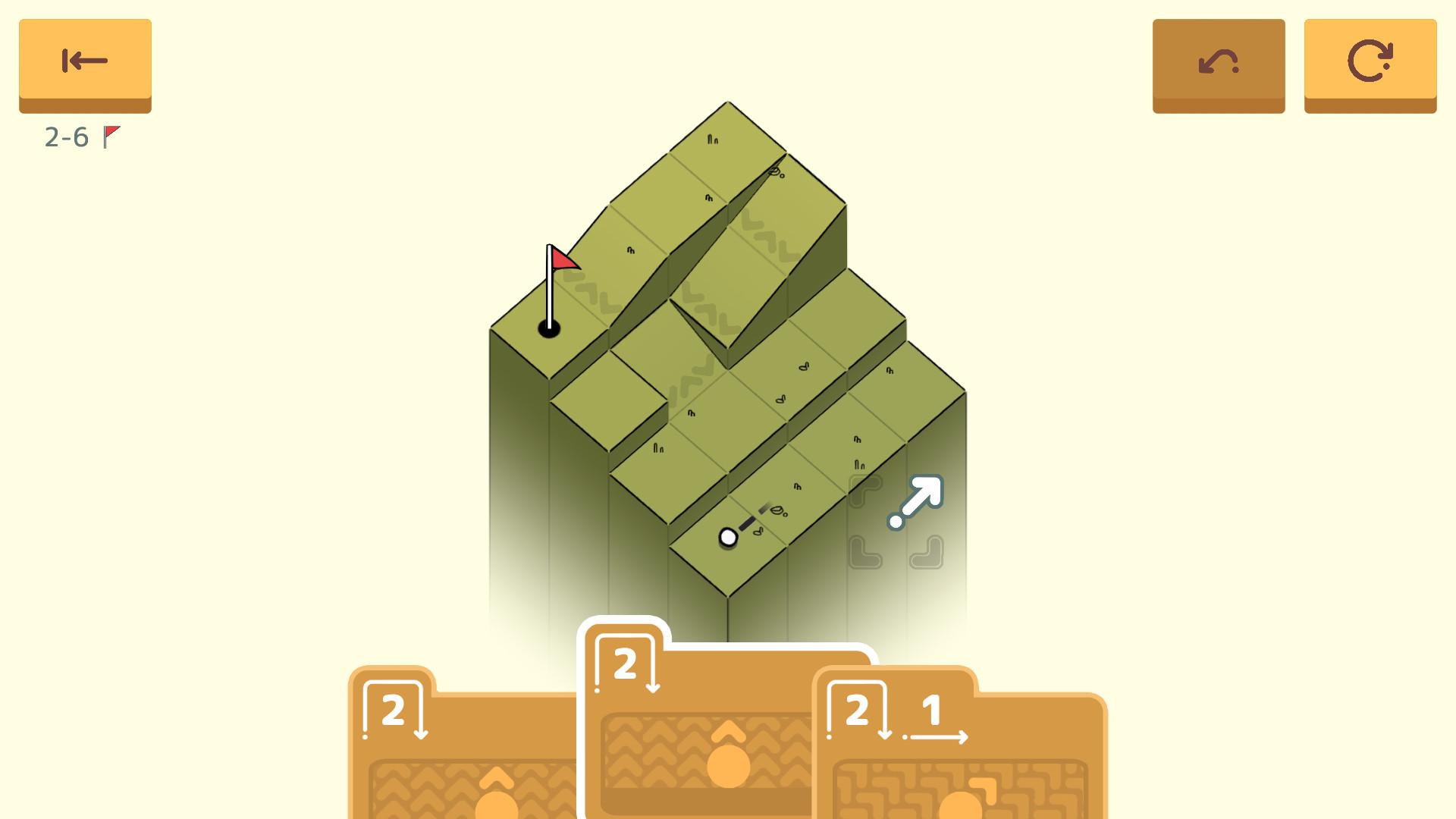 Golf Peaks screenshot 1