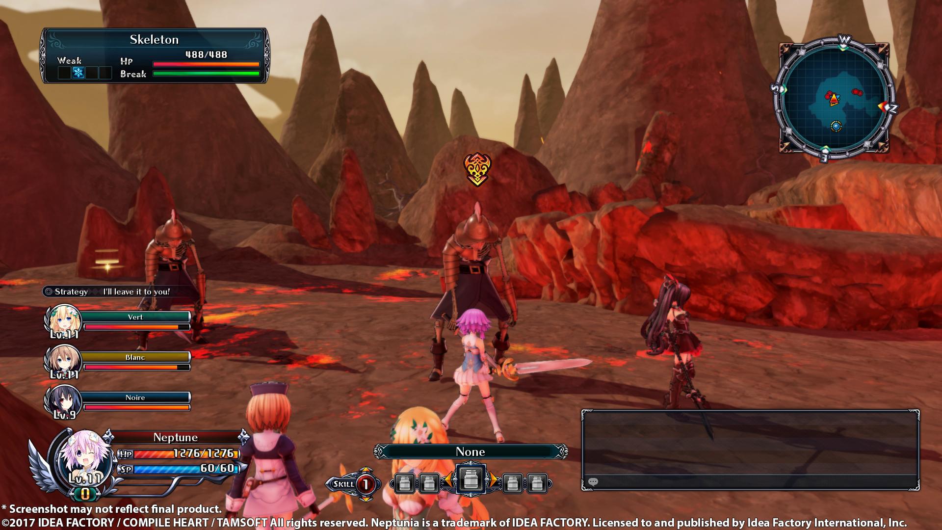 Cyberdimension Neptunia: 4 Goddesses Online screenshot 1