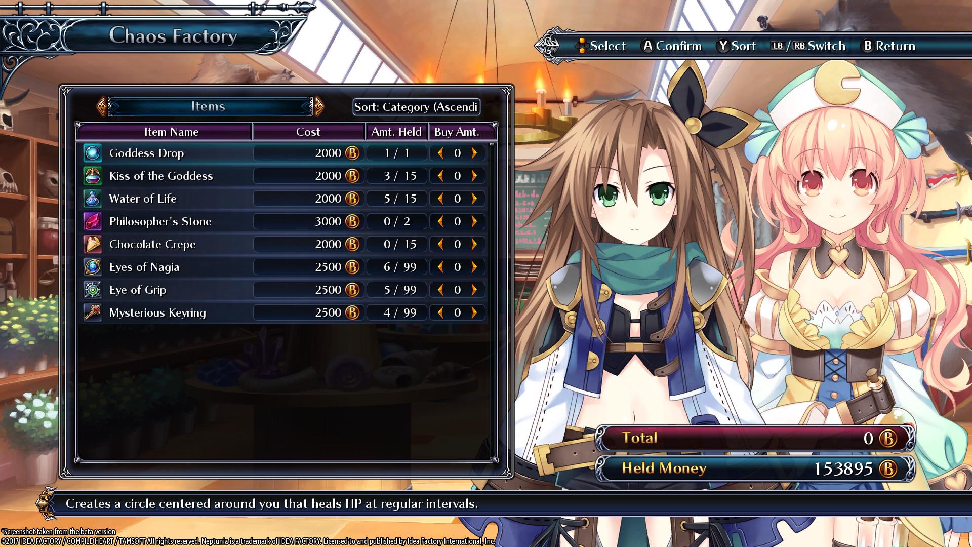 Cyberdimension Neptunia: 4 Goddesses Online screenshot 6