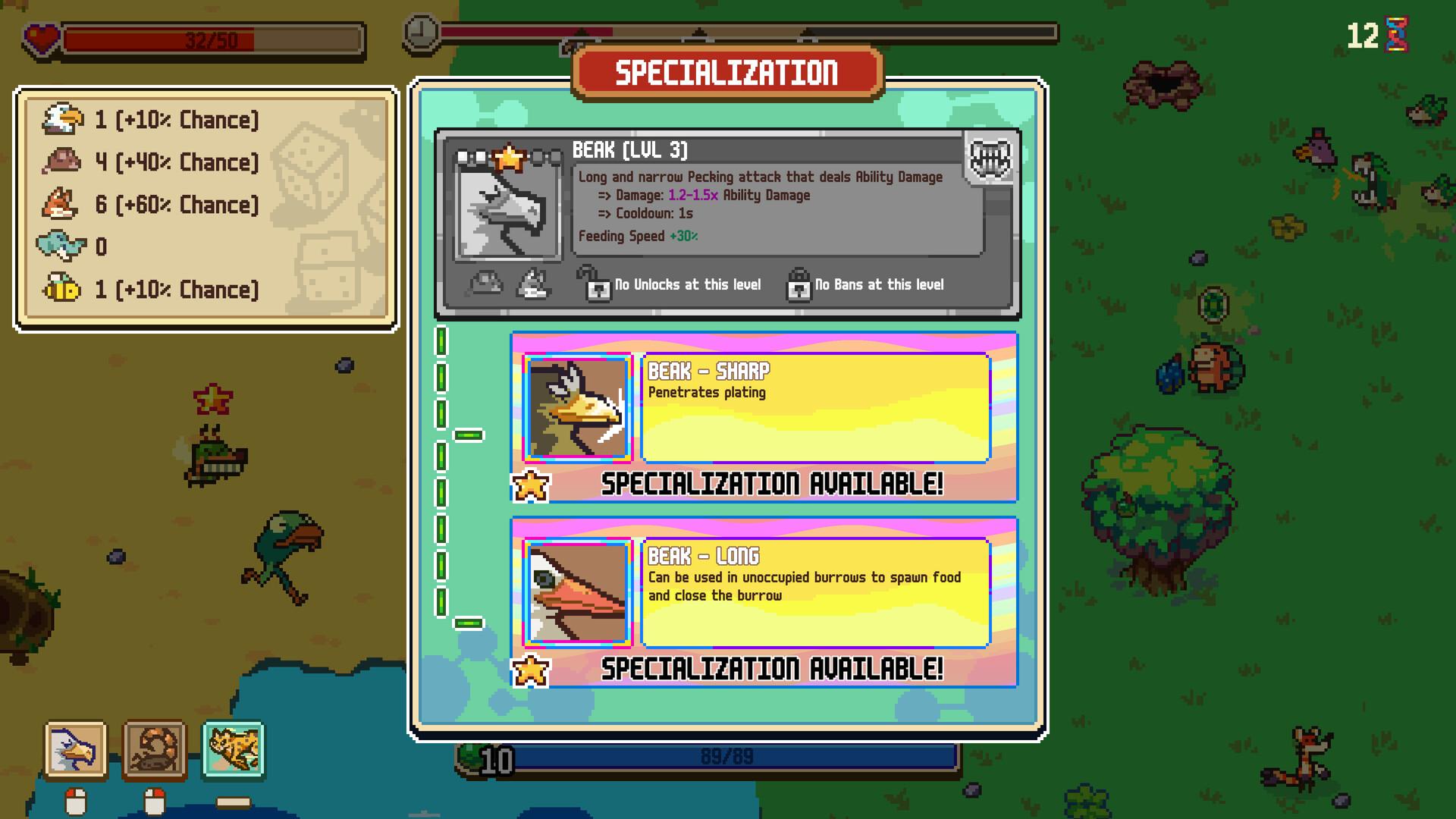 Everything is Crab: The Animal Evolution Roguelite screenshot 2