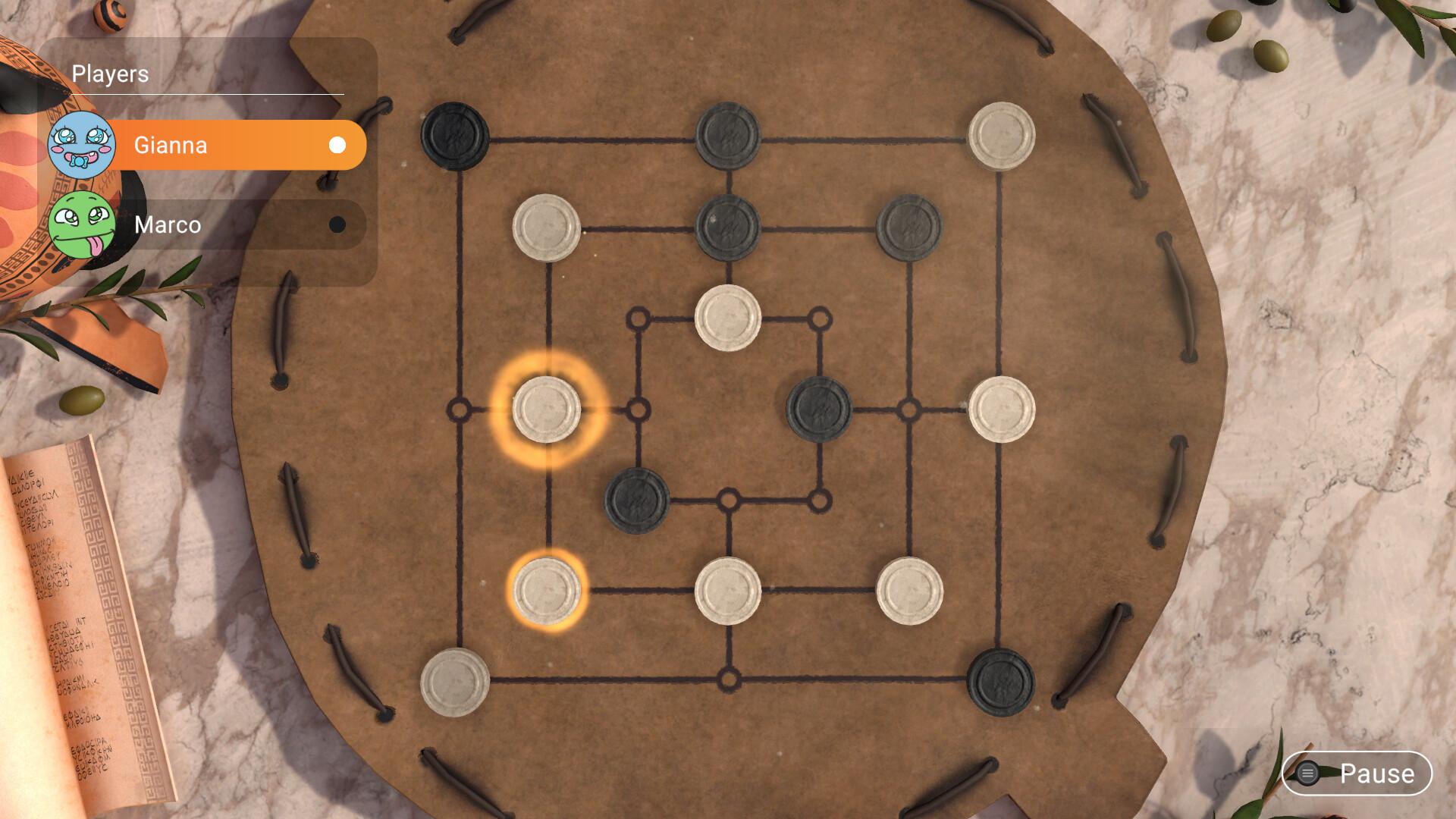 Backgammon + Checkers + Mills screenshot 2