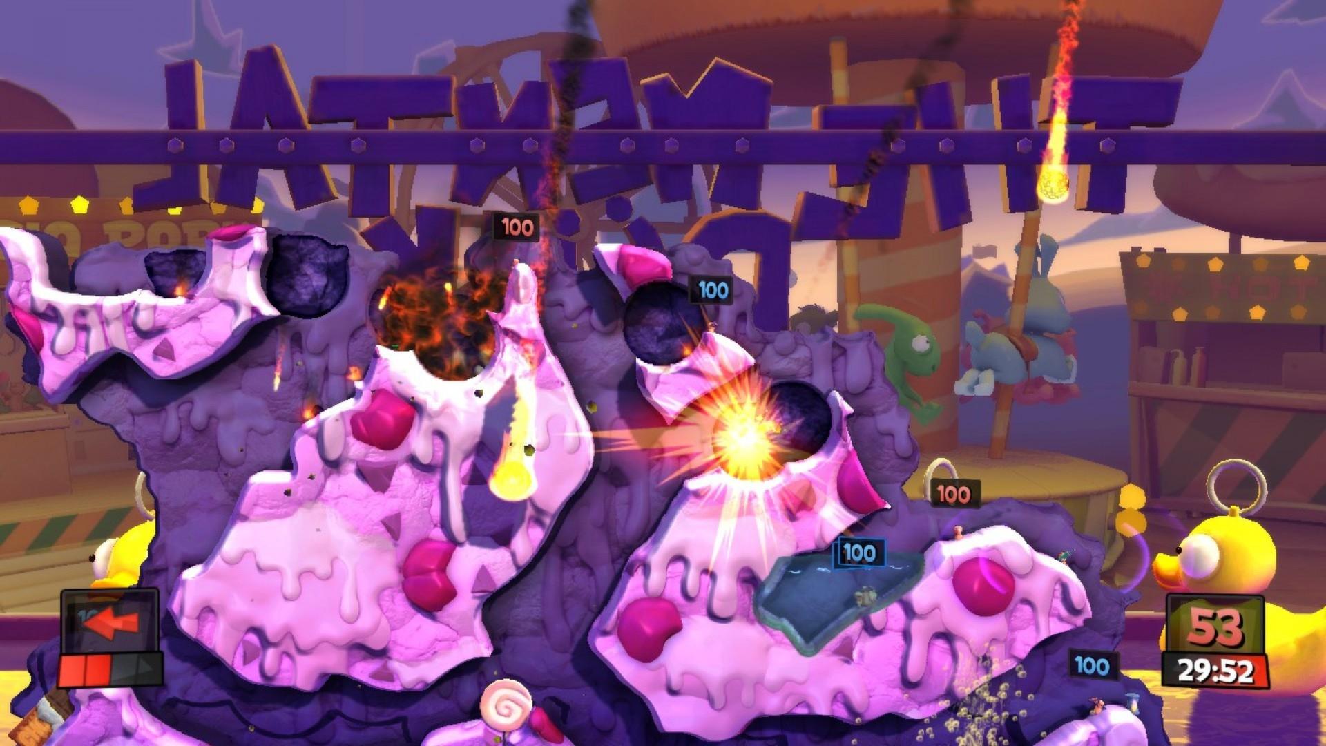 Worms Revolution - Funfair DLC screenshot 5