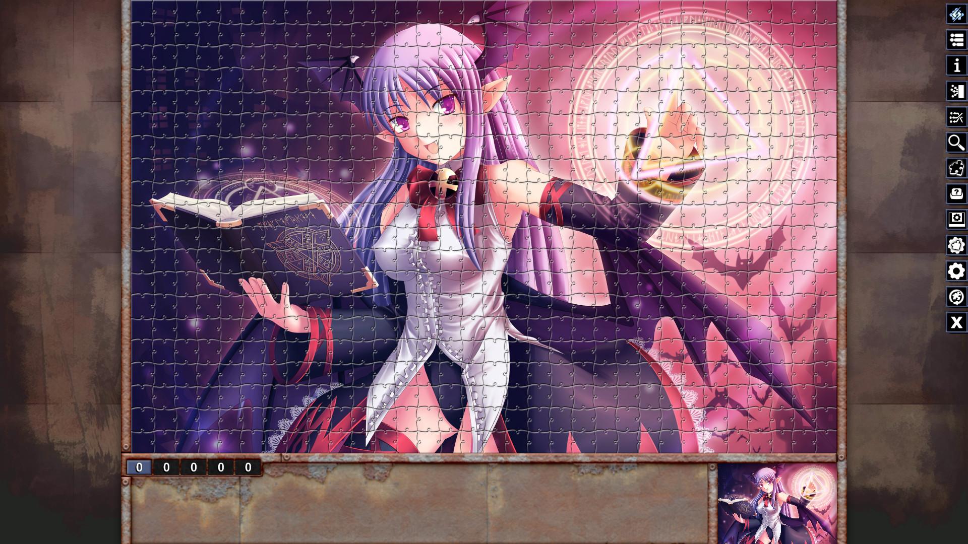 Pixel Puzzles Illustrations & Anime - Jigsaw Pack: Dark Sided image