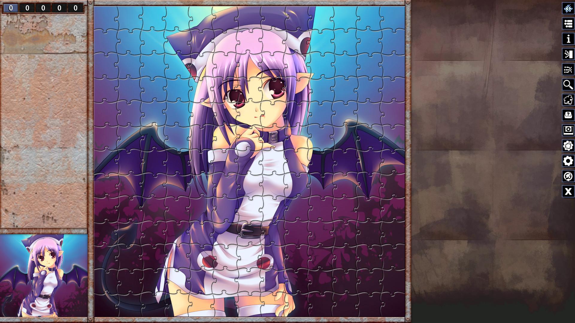 Pixel Puzzles Illustrations & Anime - Jigsaw Pack: Dark Sided screenshot 1