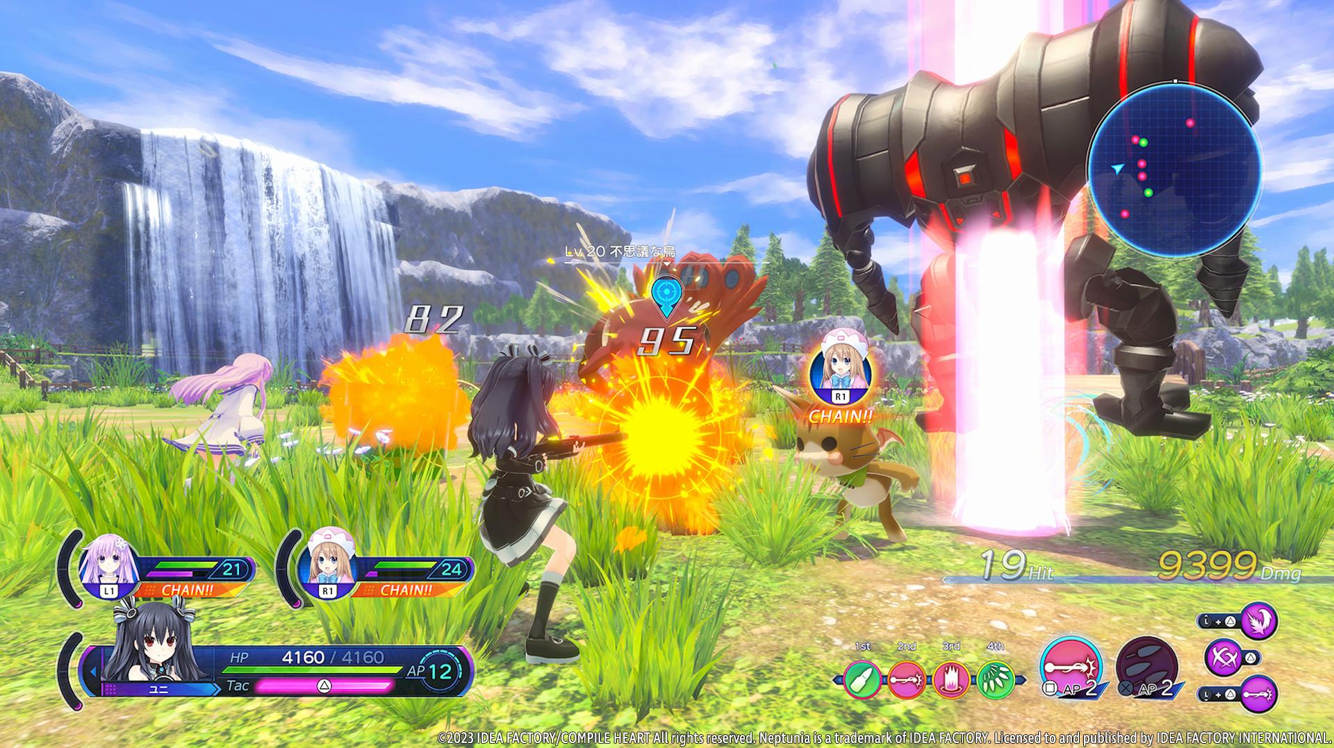 Neptunia: Sisters VS Sisters screenshot 1