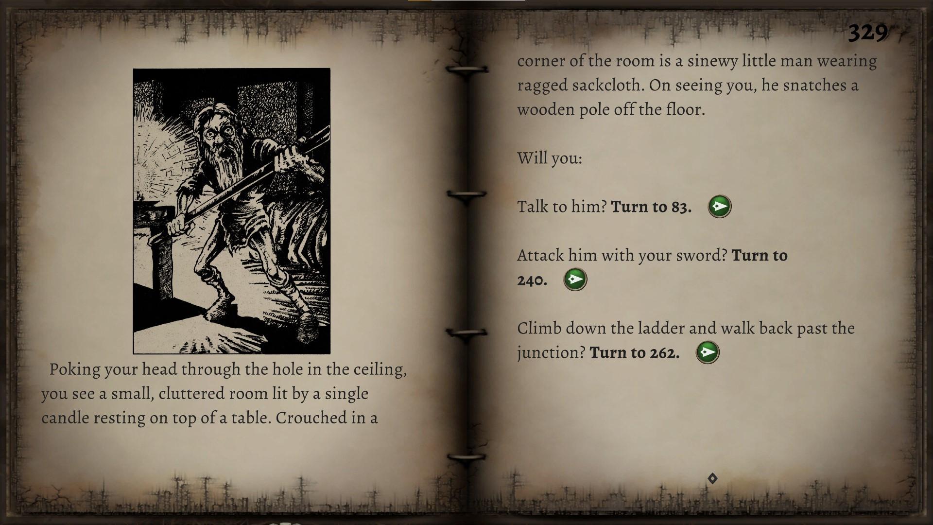 Temple of Terror (Fighting Fantasy Classics) screenshot 1