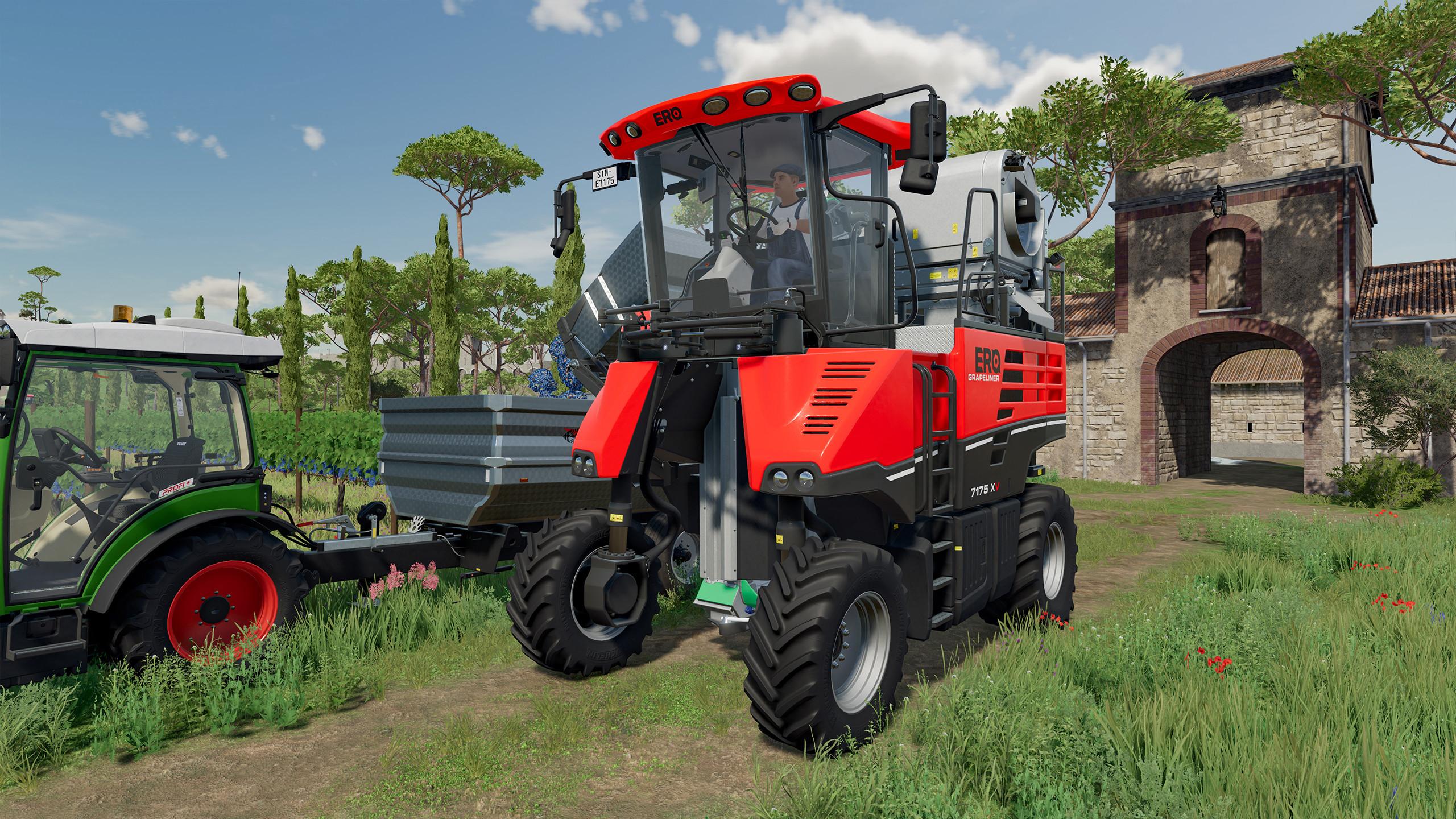 Farming Simulator 22 - ERO Grapeliner 7000 screenshot 0