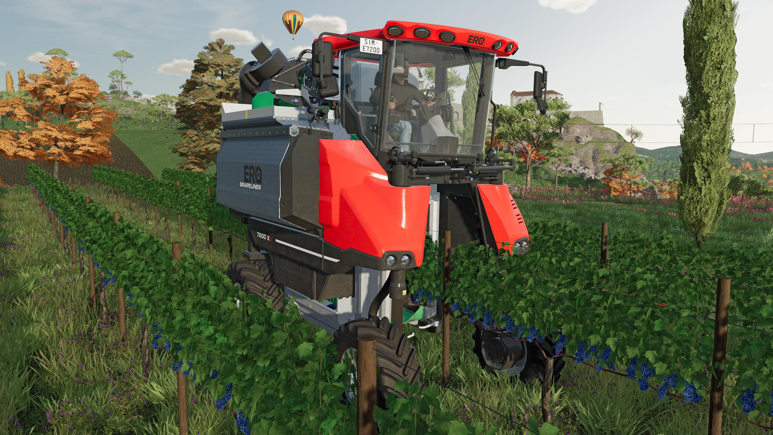 Farming Simulator 22 - ERO Grapeliner 7000 screenshot 1