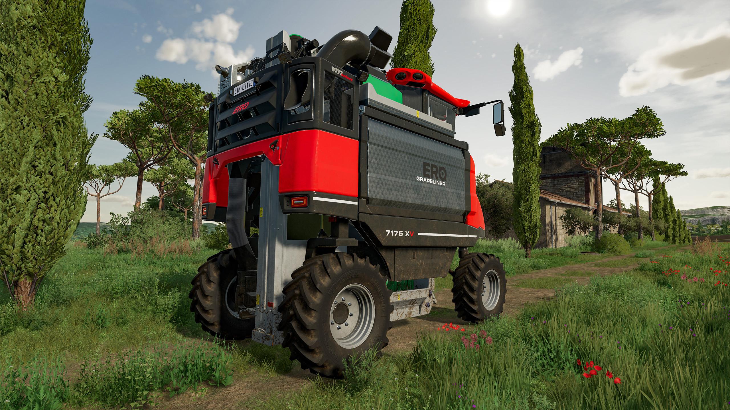 Farming Simulator 22 - ERO Grapeliner 7000 screenshot 4