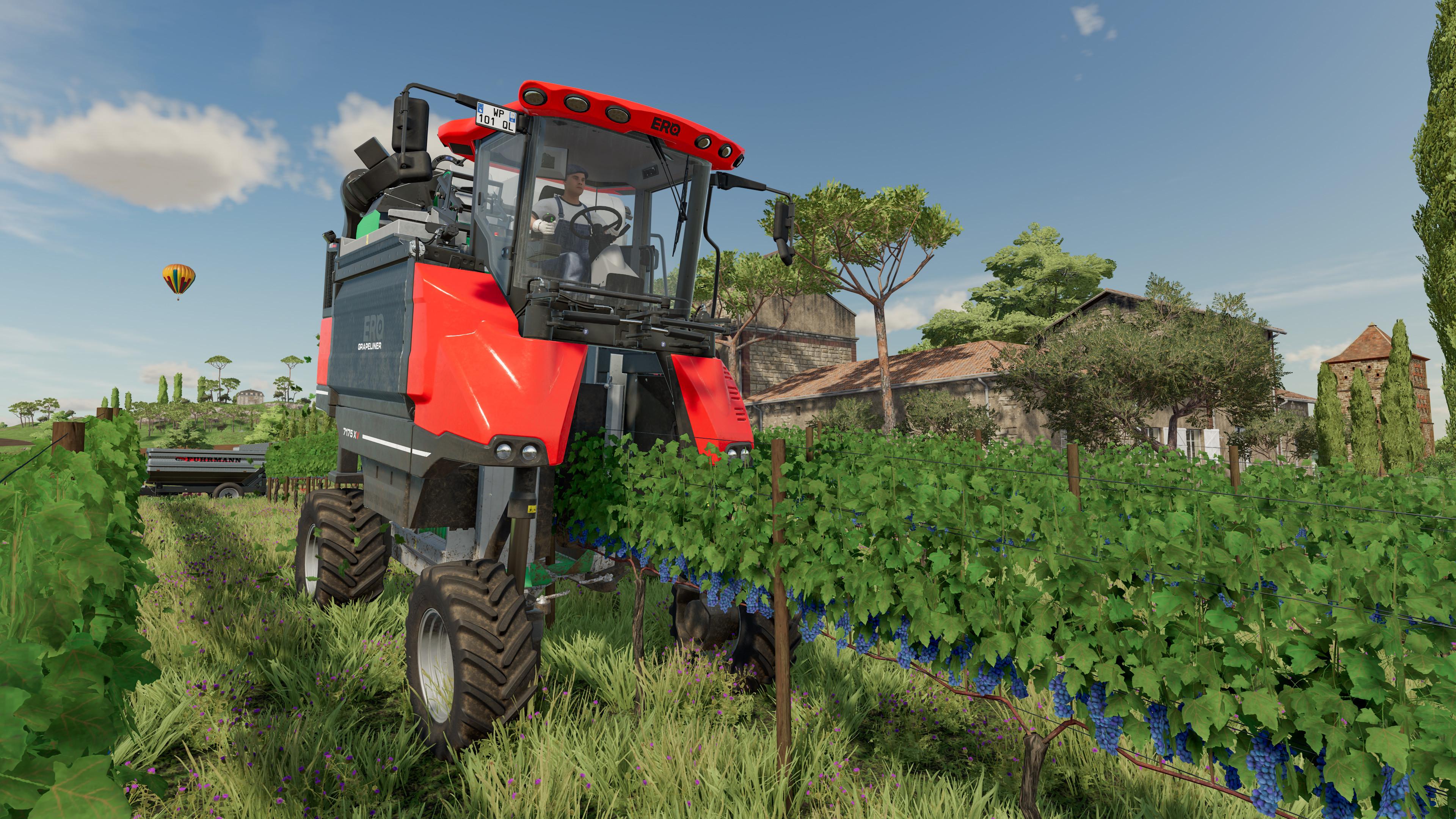 Farming Simulator 22 - ERO Grapeliner 7000 screenshot 6