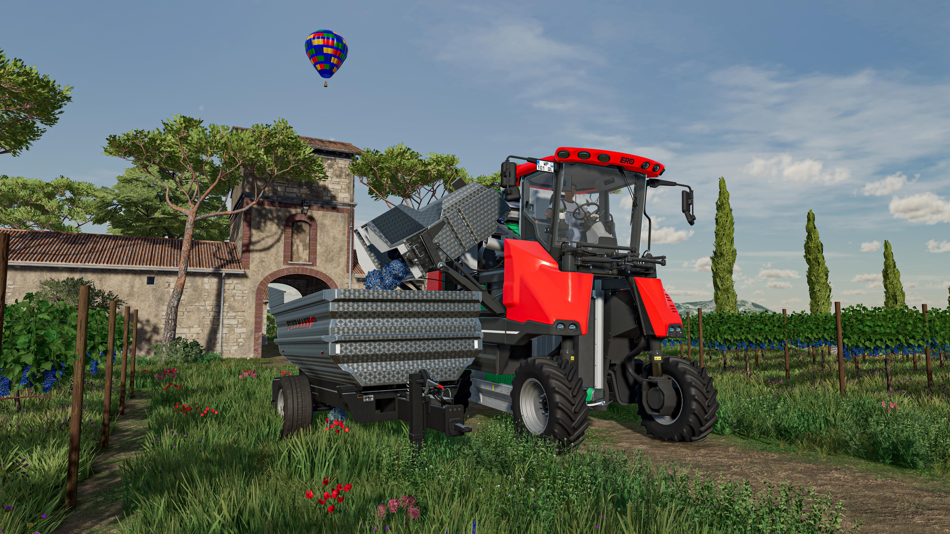 Farming Simulator 22 - ERO Grapeliner 7000 screenshot 7