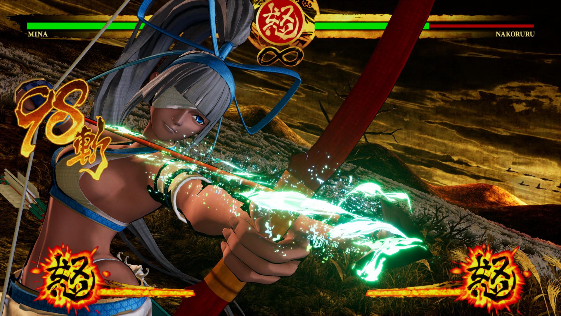 SAMURAI SHODOWN - DLC CHARACTER "MINA MAJIKINA" screenshot 1