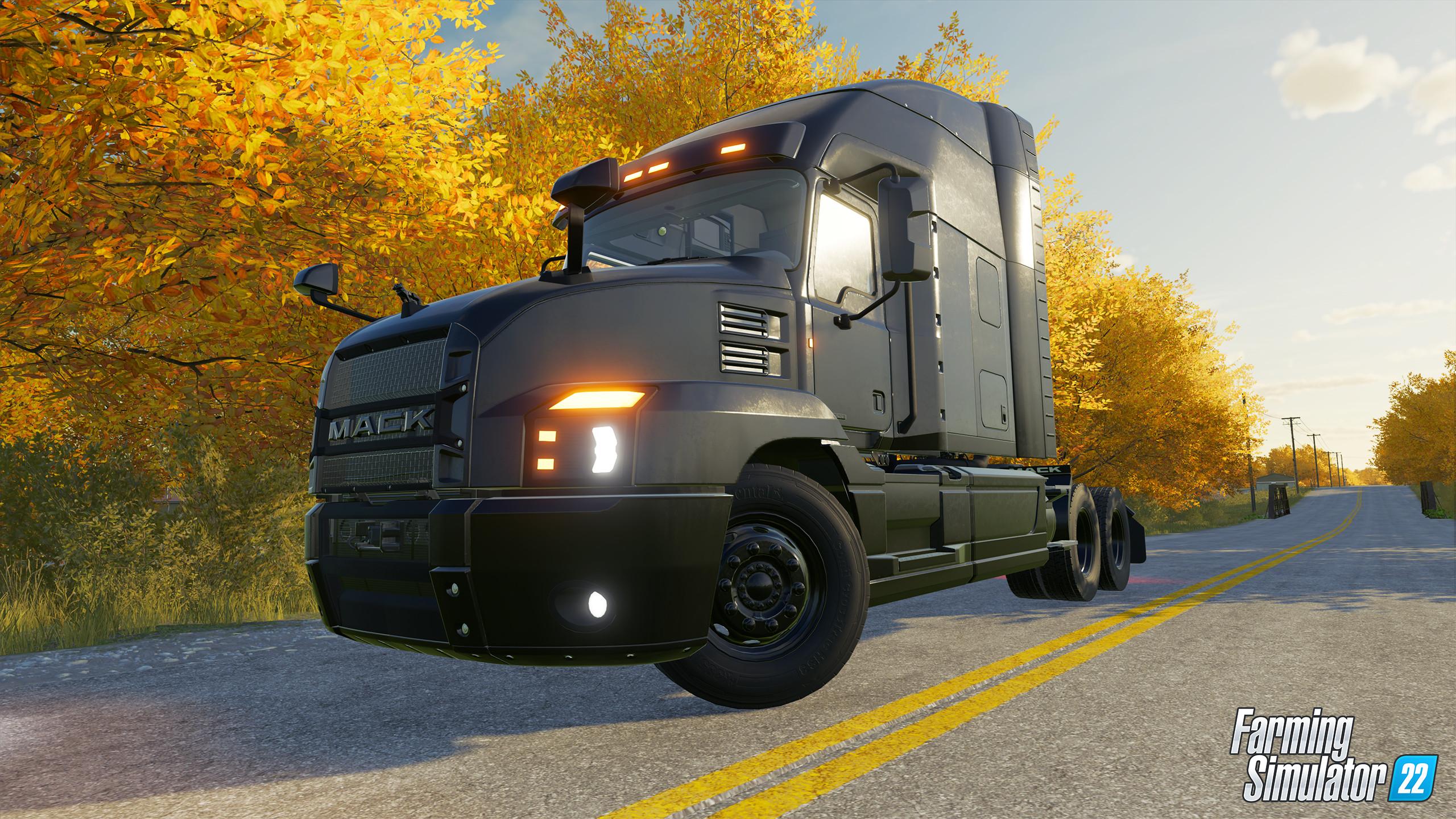 Farming Simulator 22 - Mack Trucks: Black Anthem image