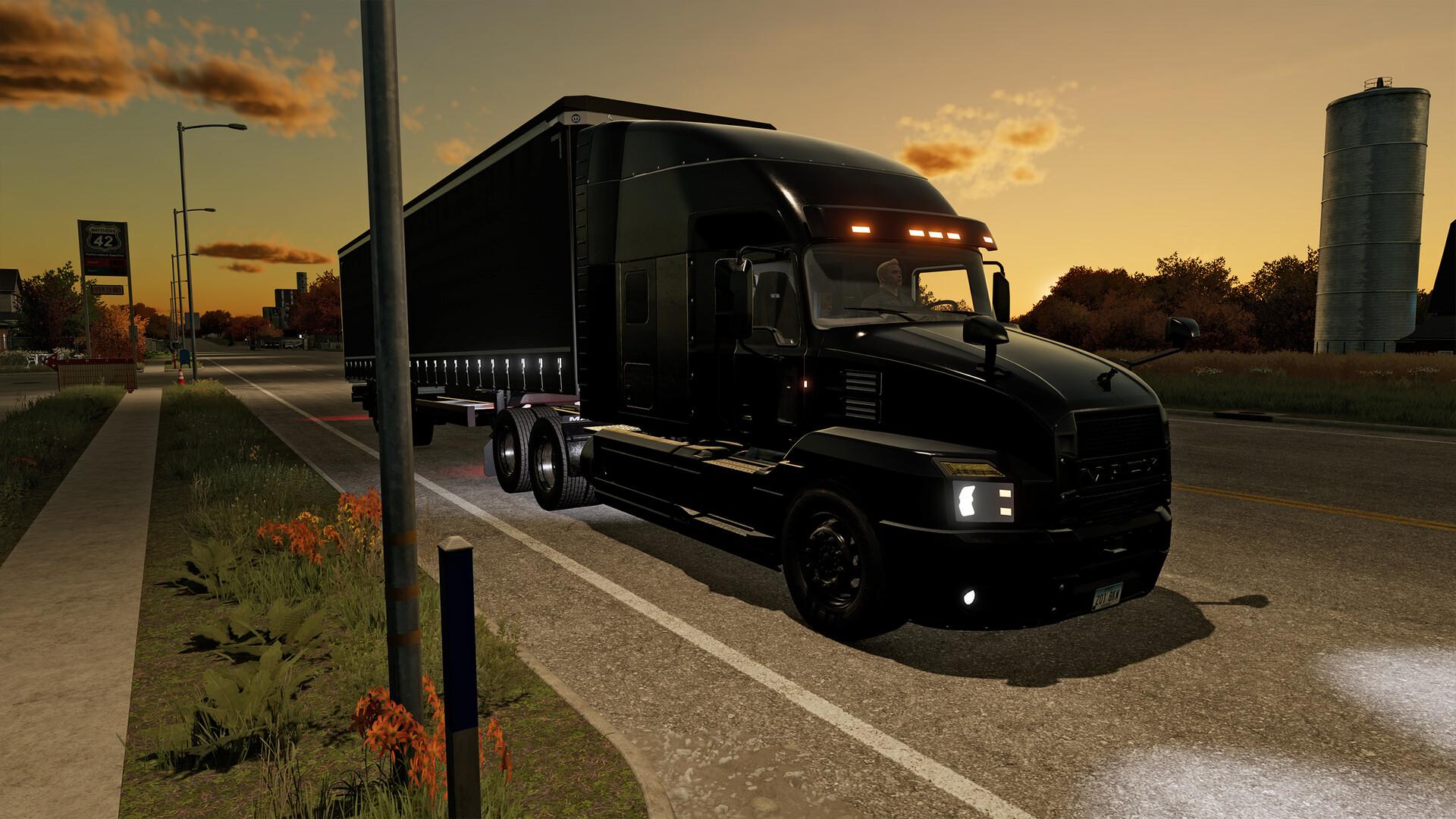 Farming Simulator 22 - Mack Trucks: Black Anthem screenshot 1