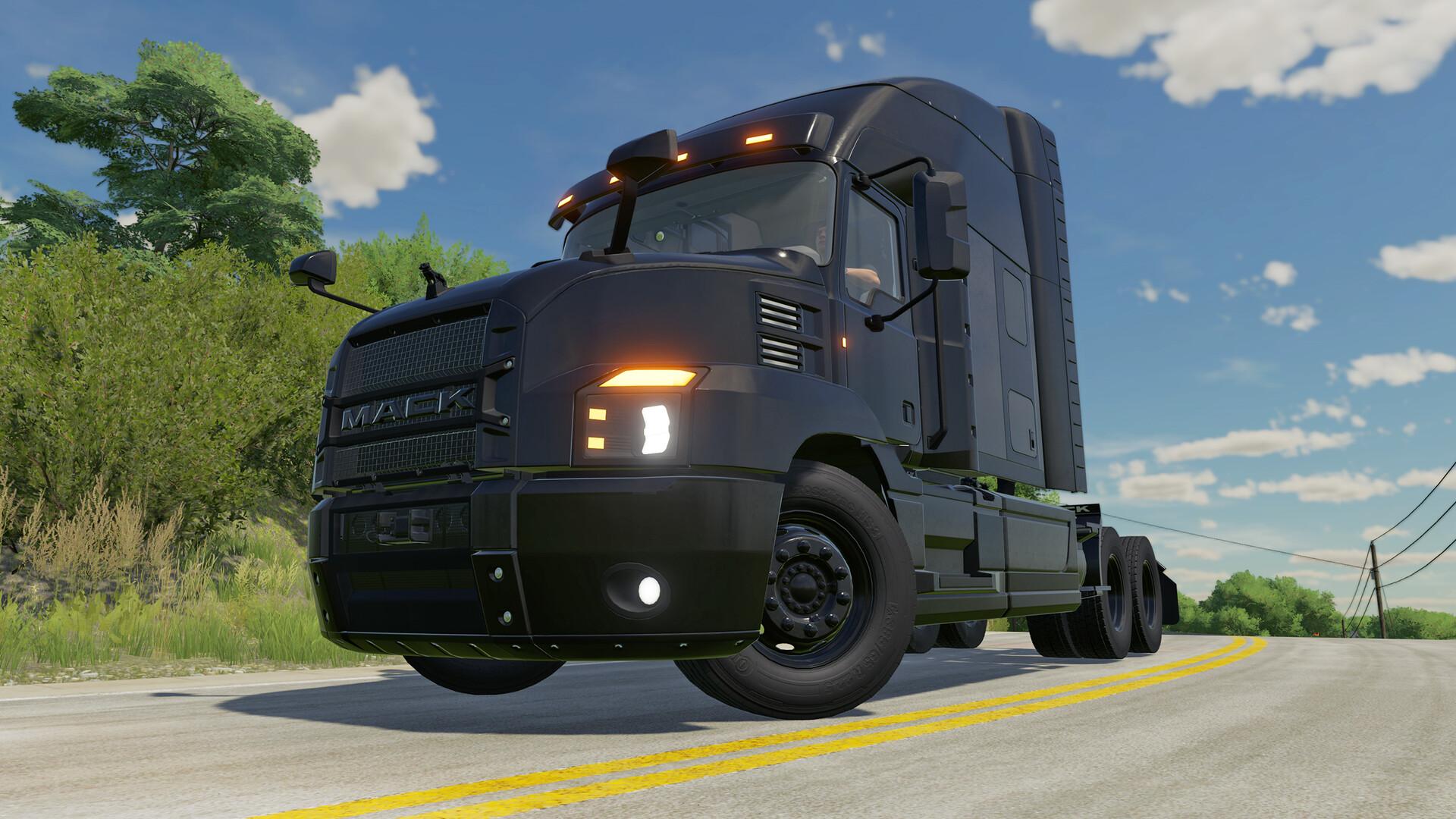 Farming Simulator 22 - Mack Trucks: Black Anthem screenshot 2
