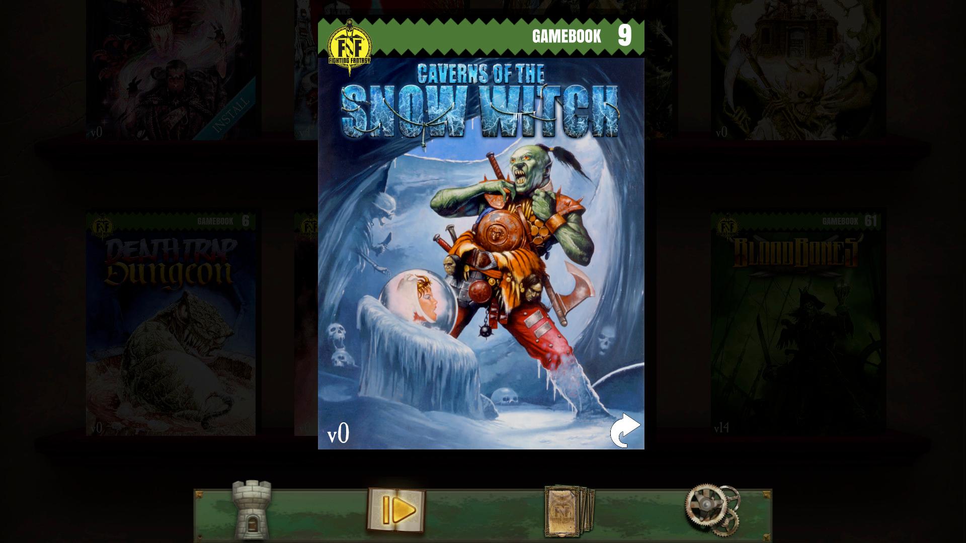 Caverns of the Snow Witch (Fighting Fantasy Classics) screenshot 0