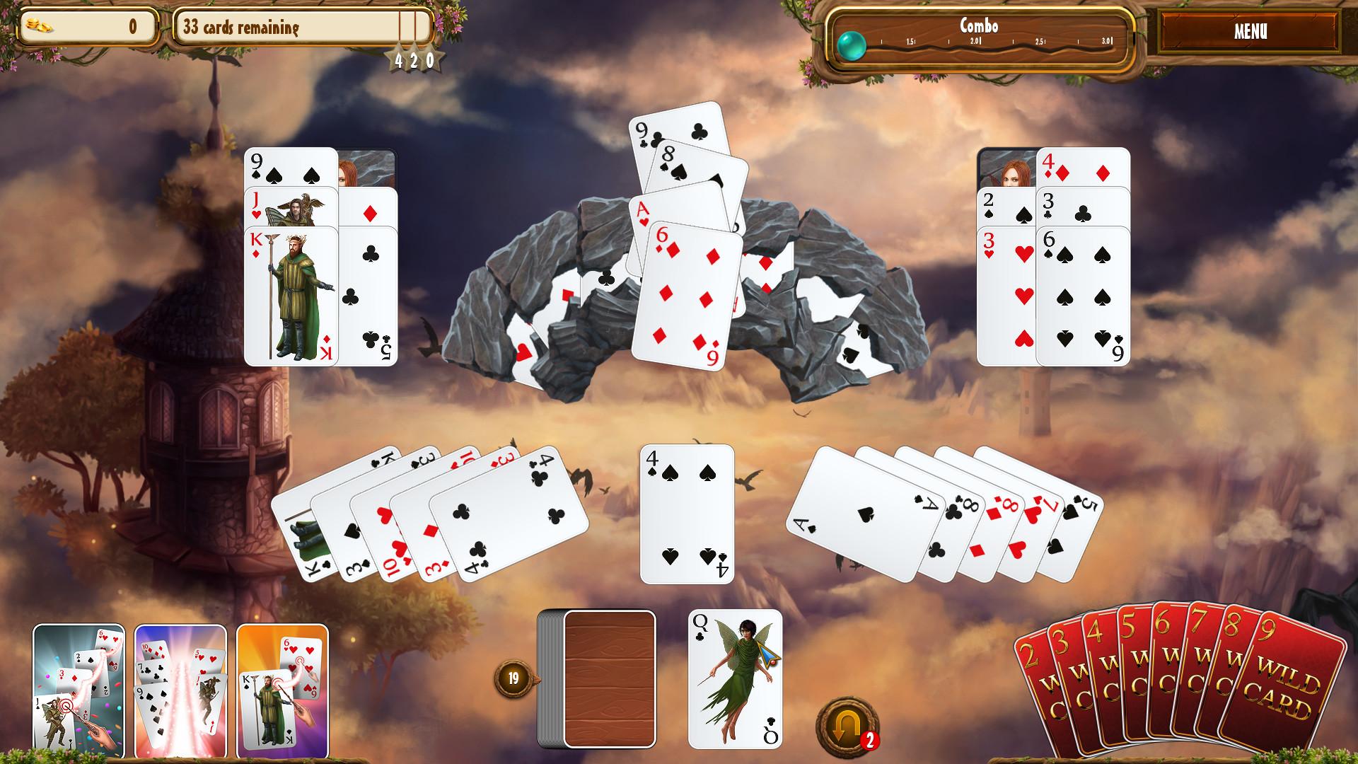 Fantasy Quest Solitaire screenshot 1