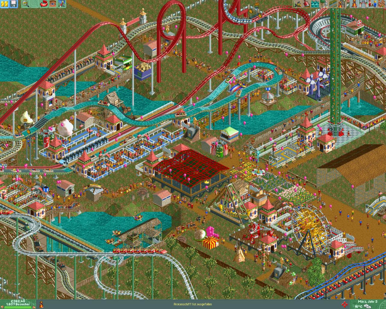 RollerCoaster Tycoon® 2: Triple Thrill Pack screenshot 1