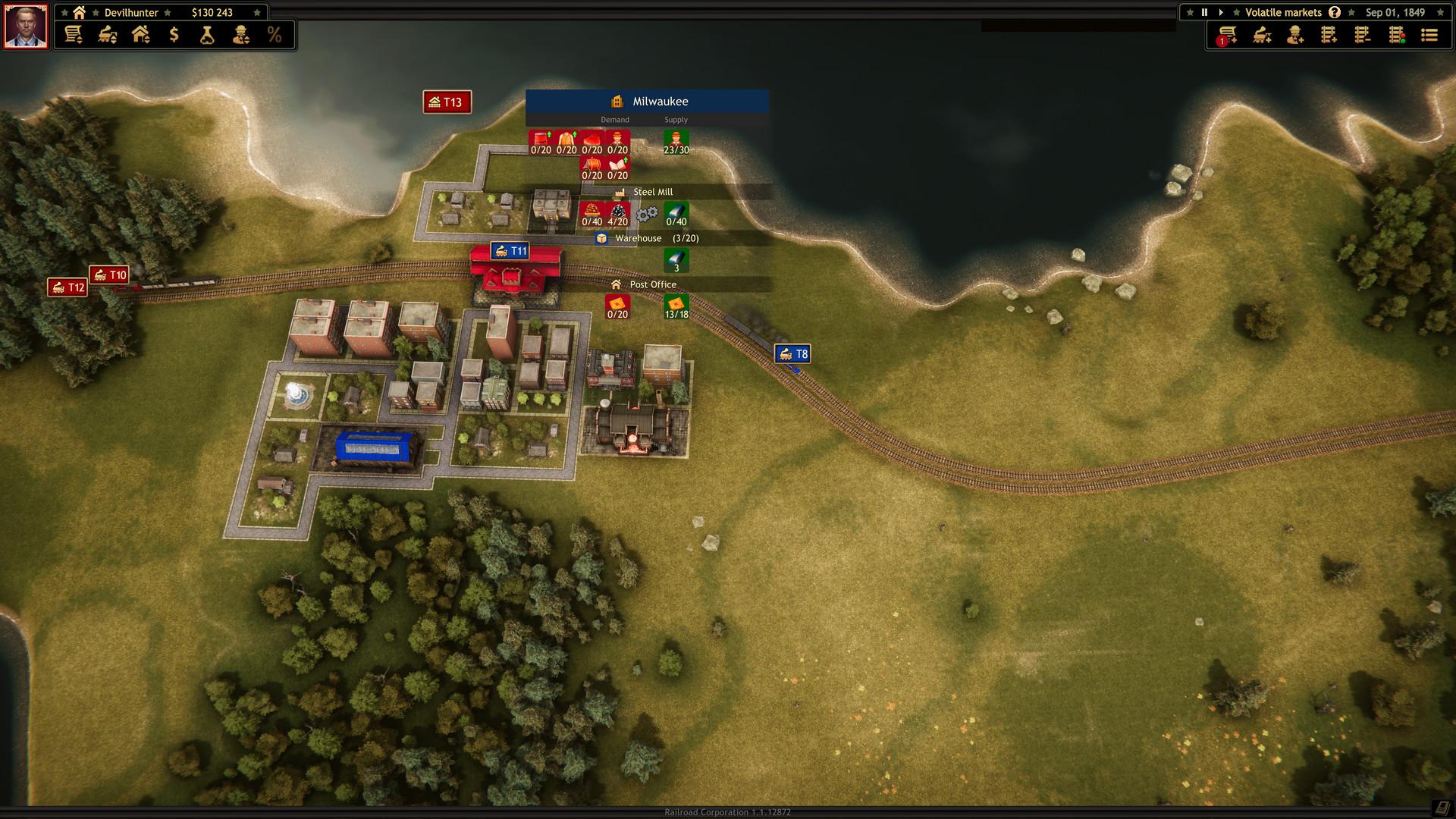 Railroad Corporation - Volatile Markets DLC screenshot 4