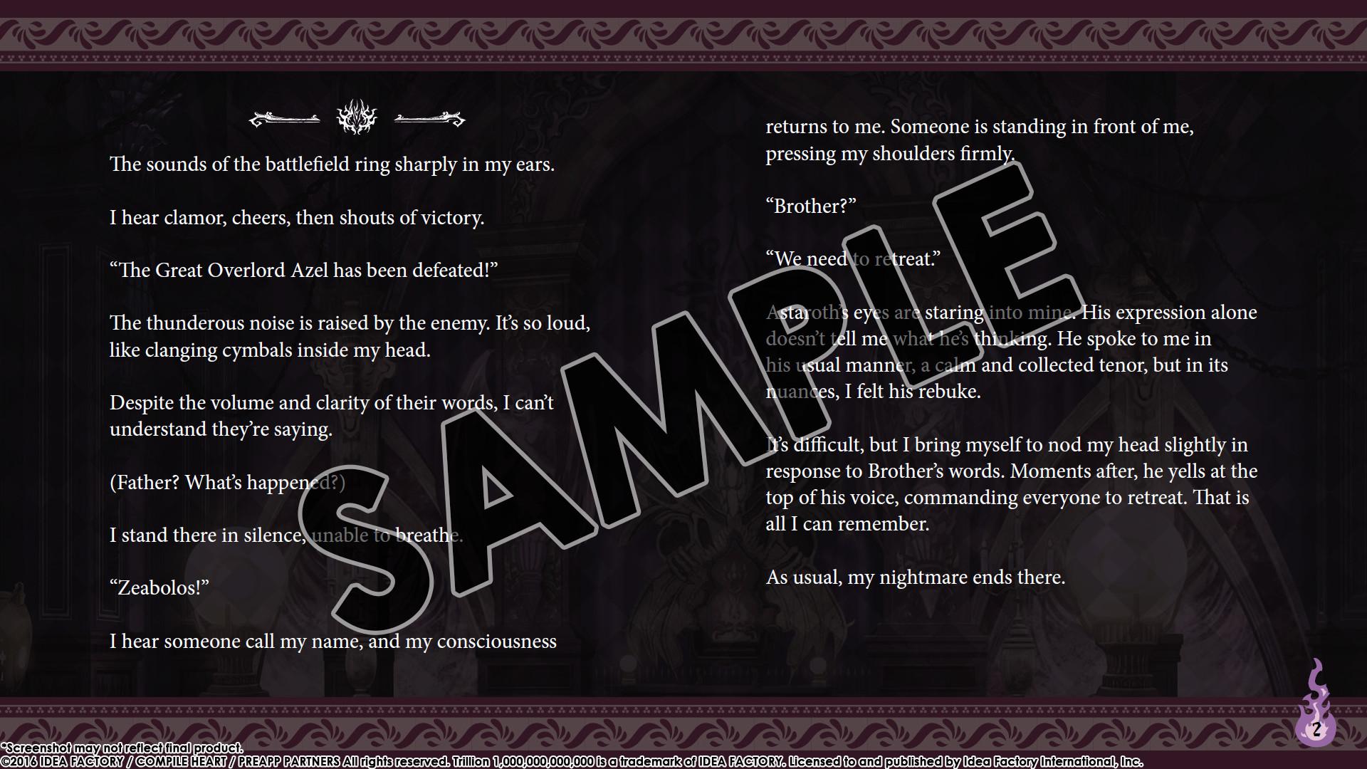 Trillion: God of Destruction - Deluxe Pack screenshot 3