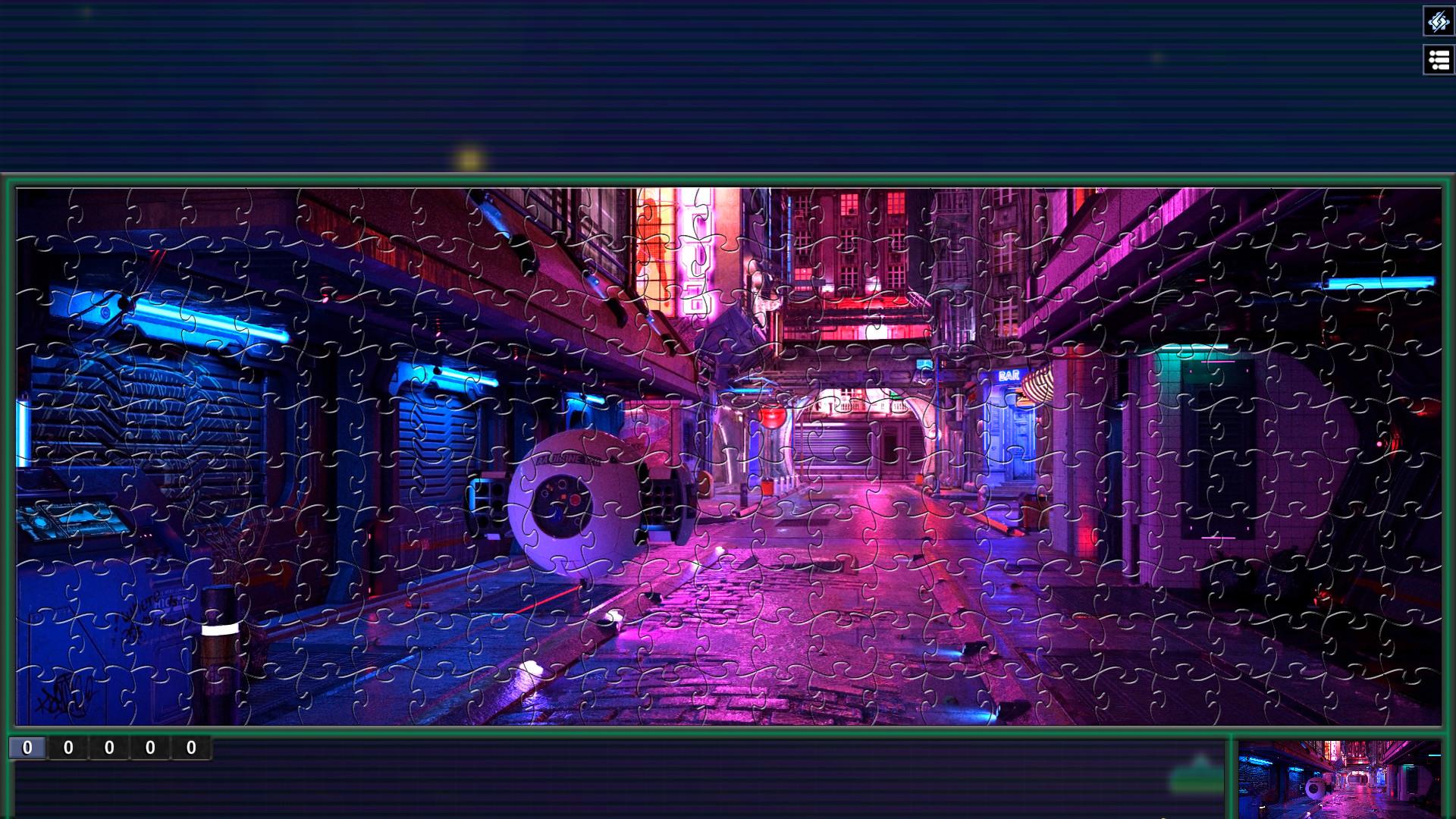 Pixel Puzzles Illustrations & Anime - Jigsaw Pack: Cyberpunk screenshot 15