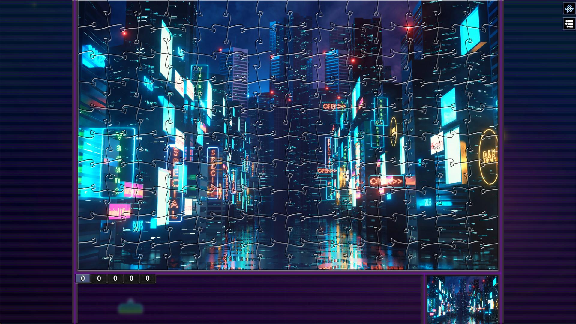 Pixel Puzzles Illustrations & Anime - Jigsaw Pack: Cyberpunk screenshot 8