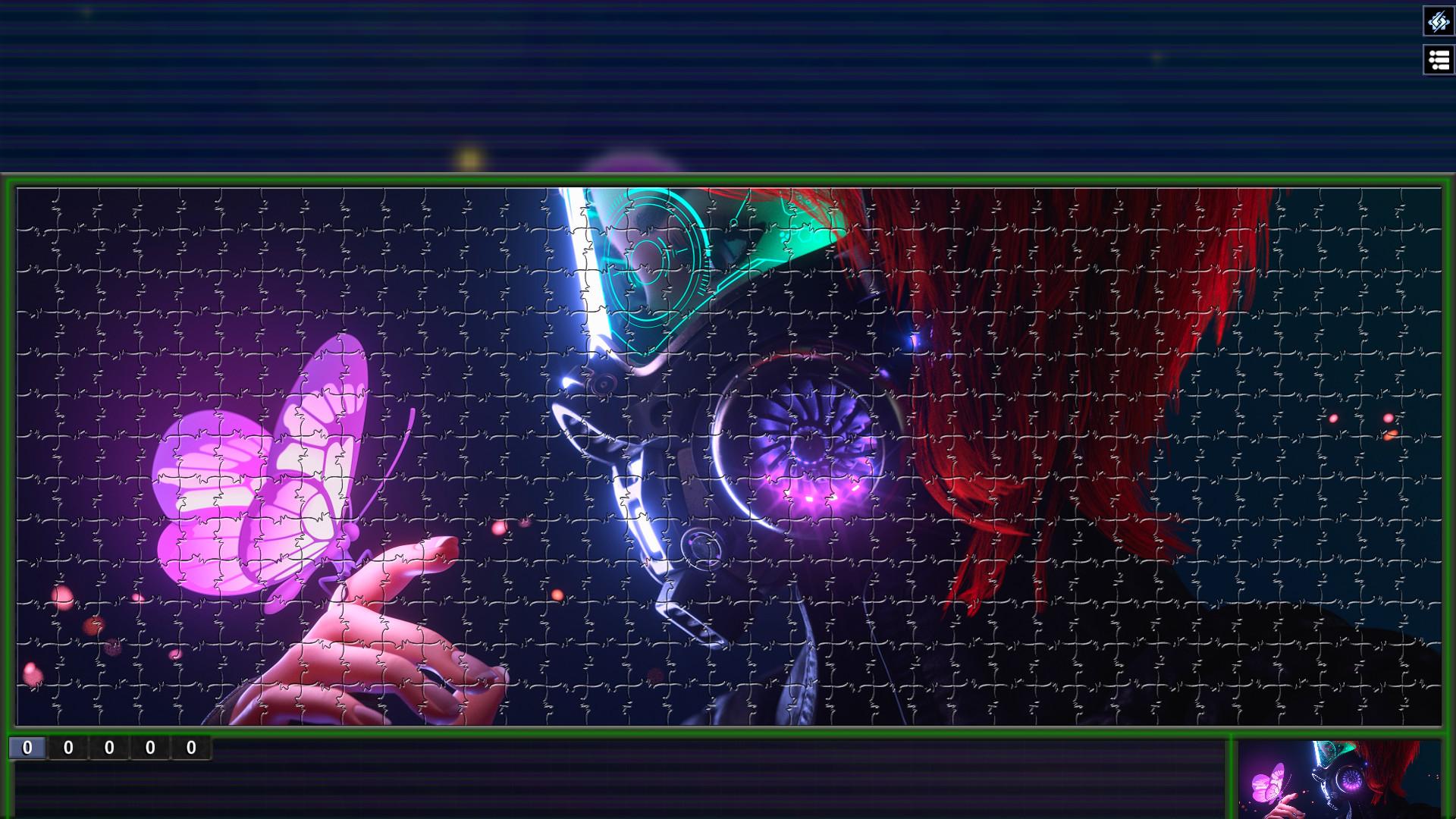 Pixel Puzzles Illustrations & Anime - Jigsaw Pack: Cyberpunk screenshot 9