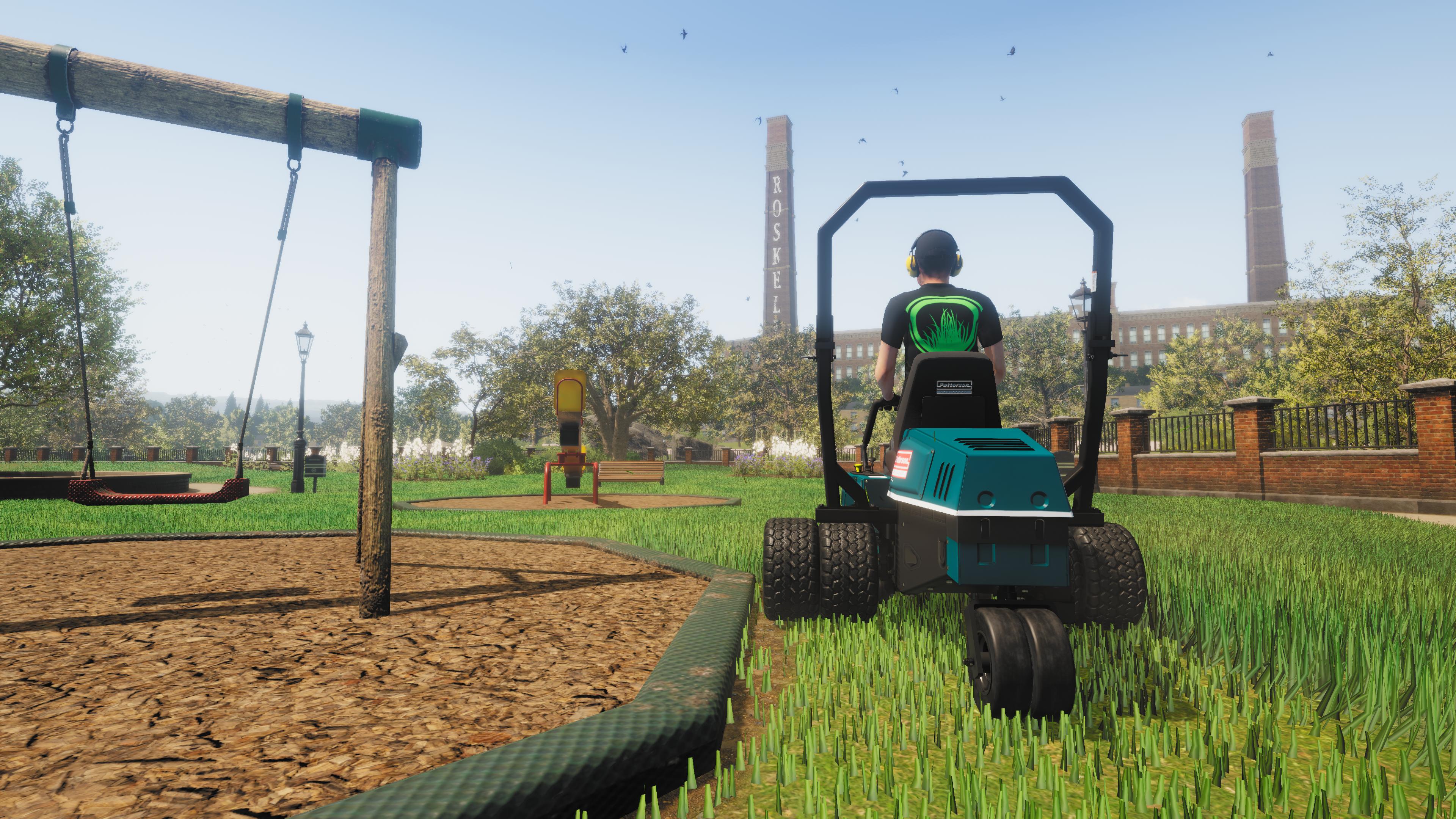 Lawn Mowing Simulator - Heritage Park screenshot 7