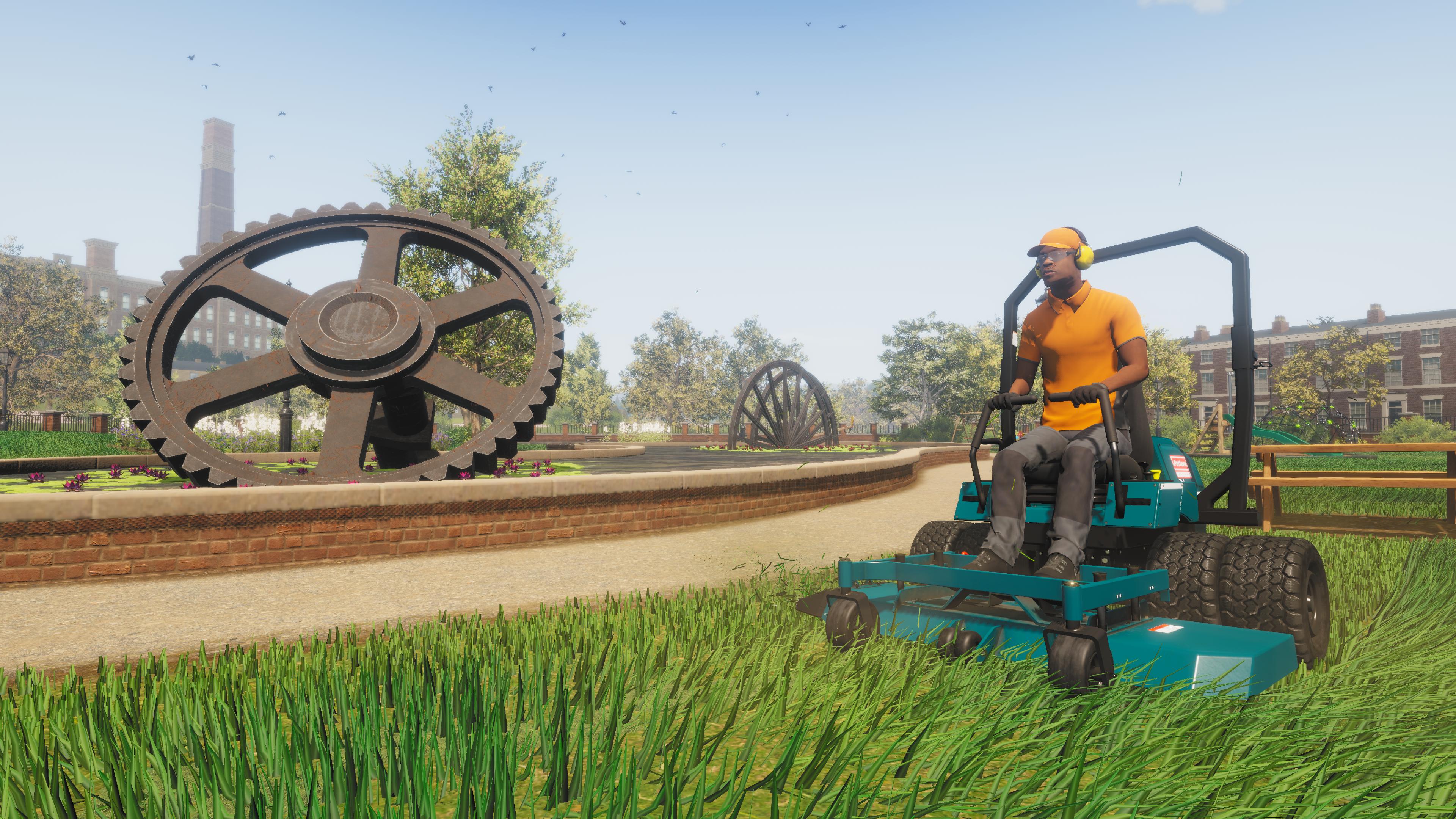 Lawn Mowing Simulator - Heritage Park screenshot 8