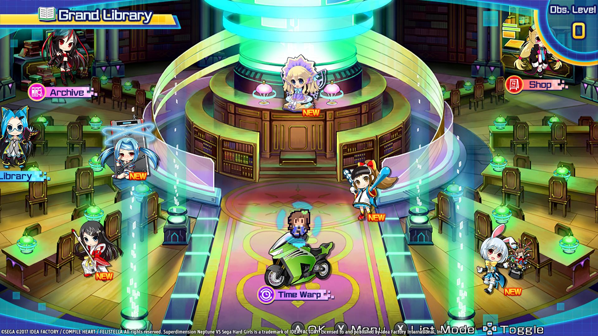 Superdimension Neptune VS Sega Hard Girls screenshot 27