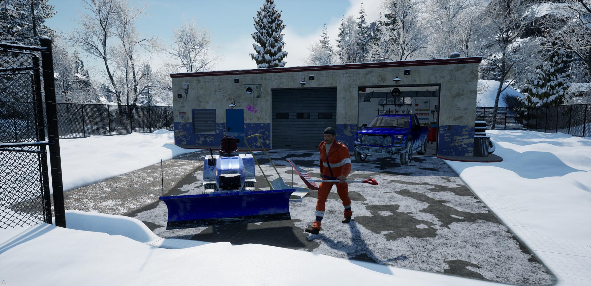 Snow Plowing Simulator screenshot 17