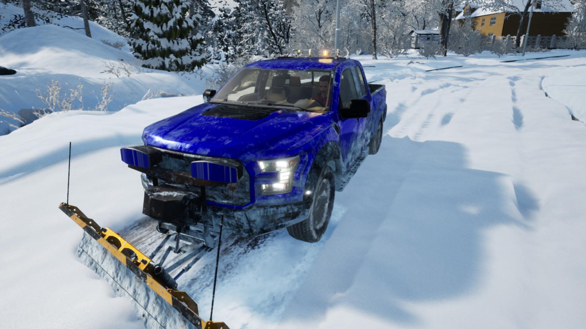 Snow Plowing Simulator screenshot 2