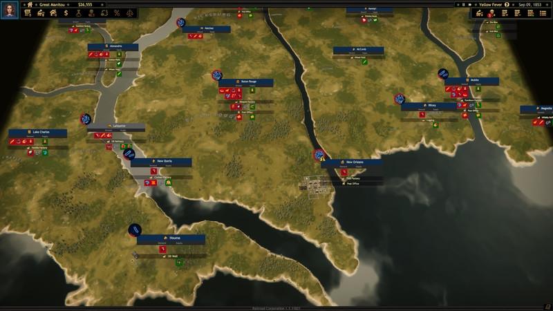 Railroad Corporation - Yellow Fever DLC screenshot 2