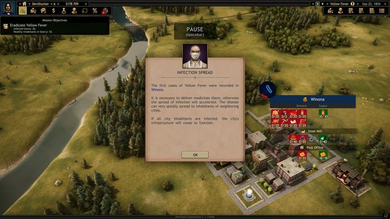 Railroad Corporation - Yellow Fever DLC screenshot 3