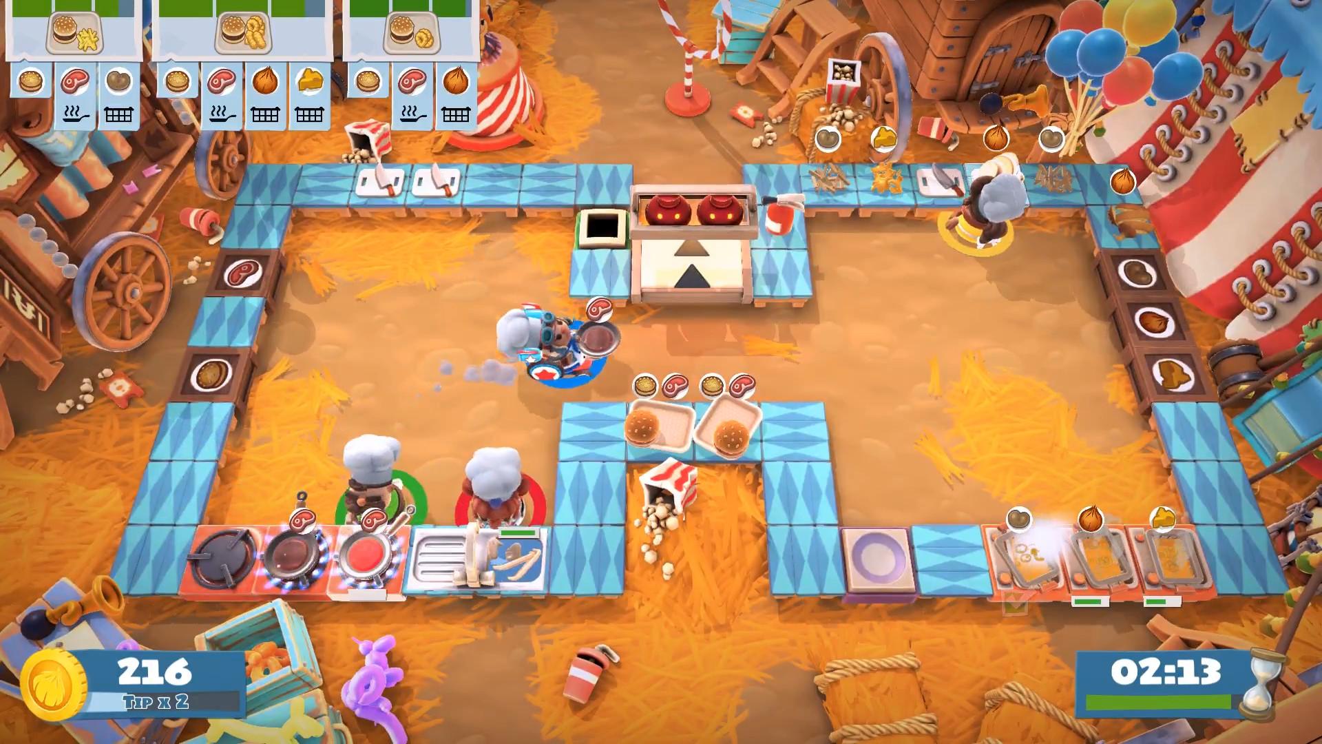 Overcooked! 2: Carnival of Chaos  screenshot 1